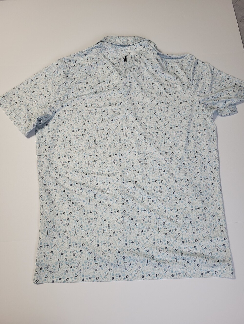 Johnnie O Tacos & Tequila Performance Jersey Polo Short Sleeve Golf Size Large - Picture 4 of 10